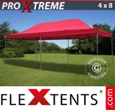 Tonnelle barnum FleXtents Xtreme 4x8m Rouge