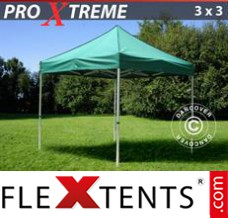 Tonnelle barnum FleXtents Xtreme 3x3m Vert