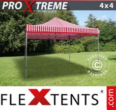 Tonnelle barnum FleXtents Xtreme 4x4m rayé