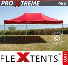 Tonnelle barnum FleXtents Xtreme 4x6m Rouge