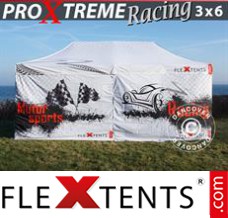 Tonnelle barnum FleXtents PRO Xtreme Racing 3x6m, Edition limitée