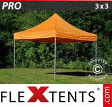 Tonnelle barnum FleXtents PRO 3x3m Orange