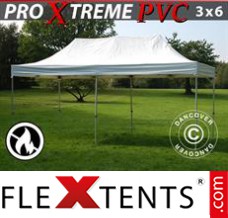 Tonnelle barnum FleXtents Xtreme Heavy Duty 3x6m, Blanc